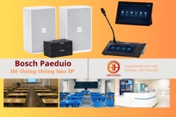 Hệ thống thông báo IP Bosch Paeduio